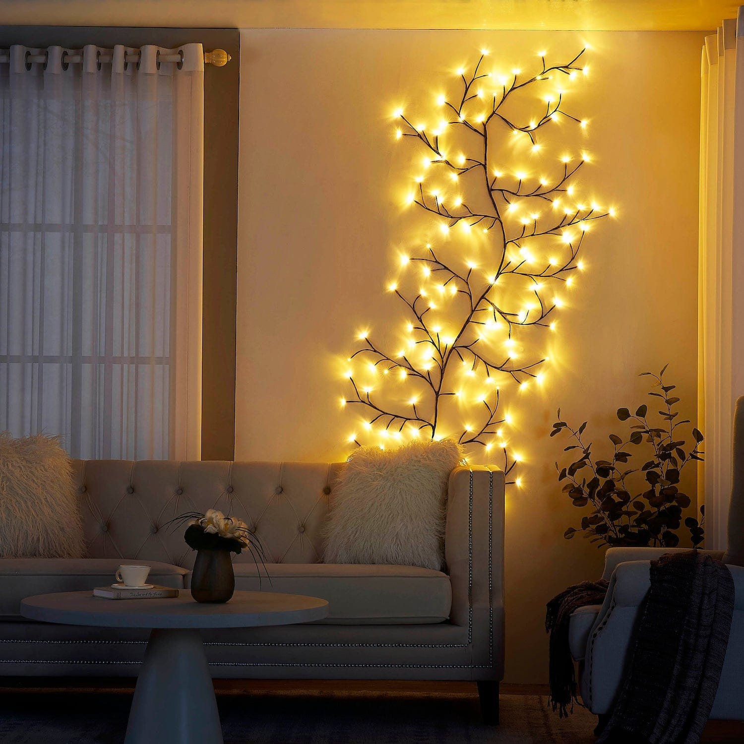 Lively® Décorations & Rangement Fleurs de saule lumineuses | Lively®